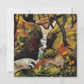Forest Brook door August Macke  Expressionisme (Voorkant)