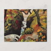 Forest Brook door August Macke  Expressionisme Briefkaart (Voorkant)