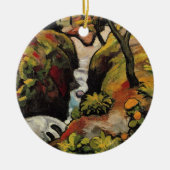 Forest Brook door August Macke  Expressionisme Keramisch Ornament (Voorkant)