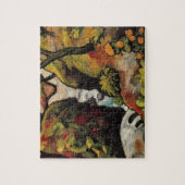 Forest Brook door August Macke Expressionisme Legpuzzel (Verticaal)