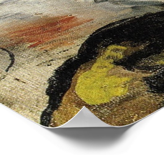 Forest Brook door August Macke  Expressionisme Poster (Hoek)