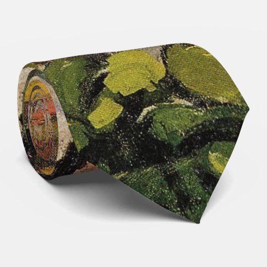 Forest Brook door August Macke  Expressionisme Stropdas (Opgerold)