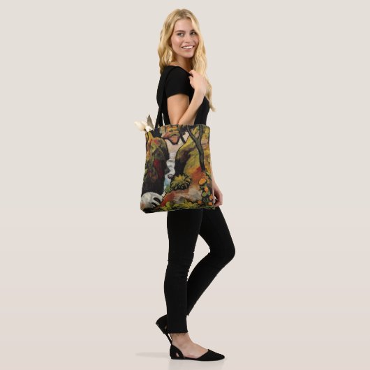 Forest Brook door August Macke  Expressionisme Tote Bag (Op model)