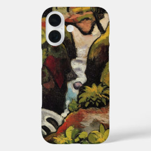Forest Brook door August Macke Vintage Expressioni iPhone 16 Hoesje