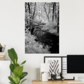 Forest Brook-infrarood Poster (Thuiskantoor)