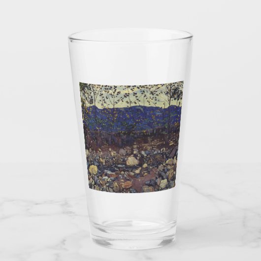 Forest Brook te Leissigen, Zwitserland (Landschap) Glas (Voorkant)