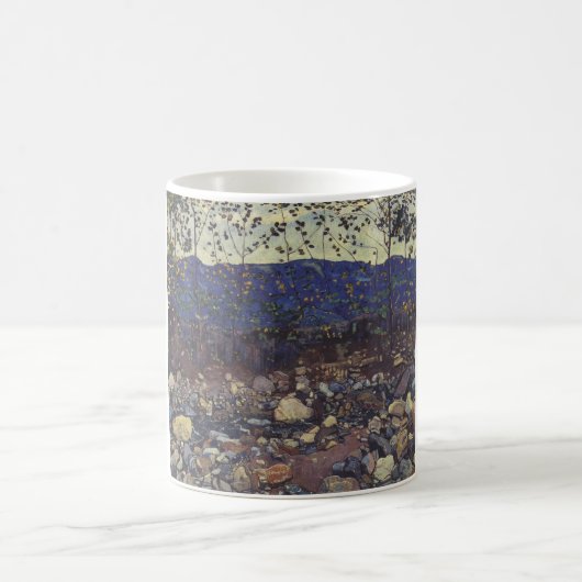 Forest Brook te Leissigen, Zwitserland (Landschap) Koffiemok (Center)