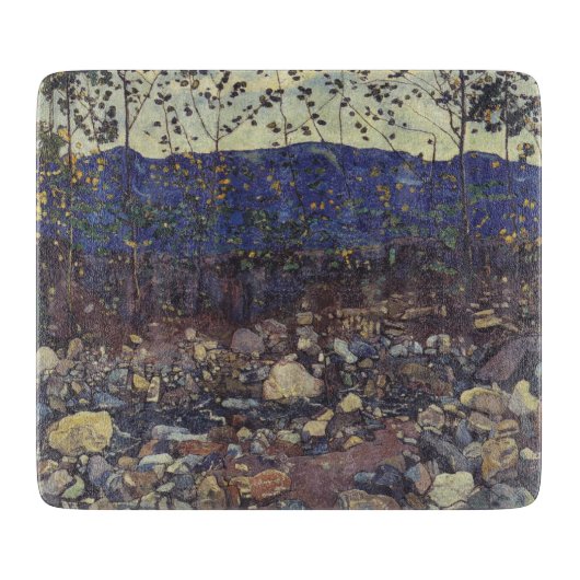 Forest Brook te Leissigen, Zwitserland (Landschap) Snijplank (Voorkant)