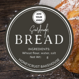 Forest Brown Bakery Sourdough Brood Logo Sticker