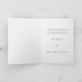 Forest Cabin Moon Vaderdag met foto Kaart (Binnen)