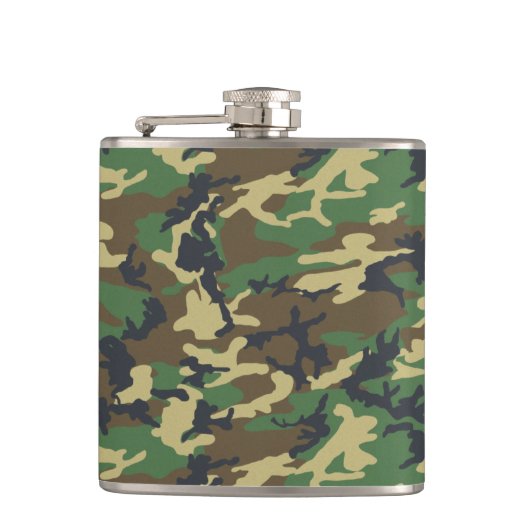 Forest Camo Heupfles (Voorkant)