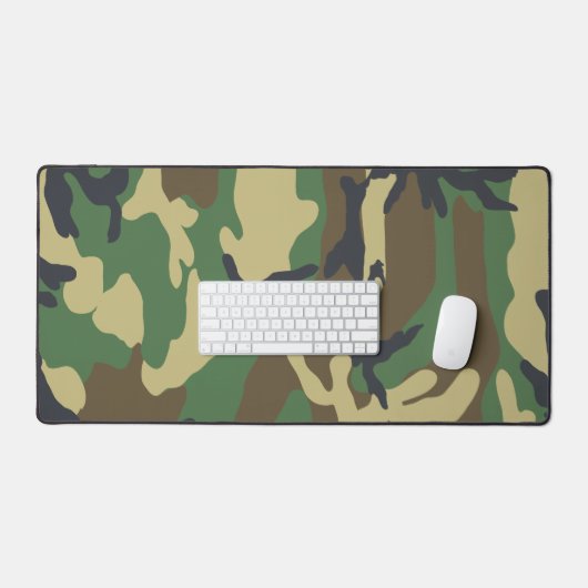 Forest Camo Masculine Bureaumat (Keyboard & Muis)