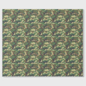 Forest Camo Masculine Cadeaupapier (Vlak)