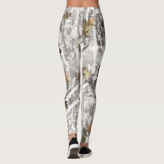Forest Camo Pattern Leggings (Achterkant)