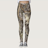 Forest Camo Pattern Leggings (Voorkant)