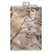 Forest Camo with Woodcock Heupfles (Achterkant)
