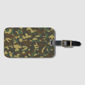 Forest Camouflage Bagagelabel (Voorkant (horizontaal))