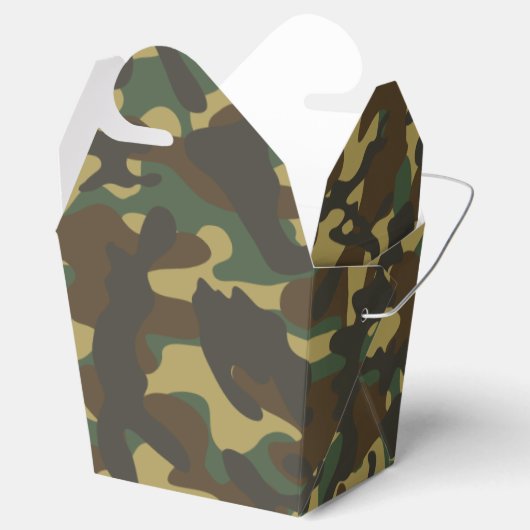 Forest Camouflage Bedankdoosjes (Geopend)