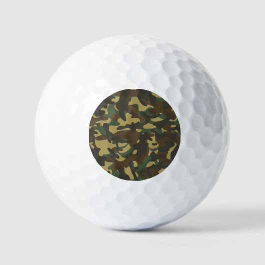 Forest Camouflage Golfballen (Voorkant)