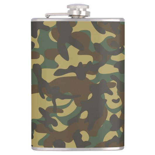 Forest Camouflage Heupfles (Voorkant)