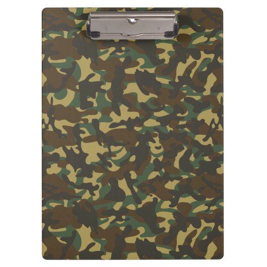 Forest Camouflage Klembord (Voorkant)