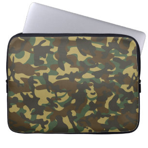 Forest Camouflage Laptop Sleeve
