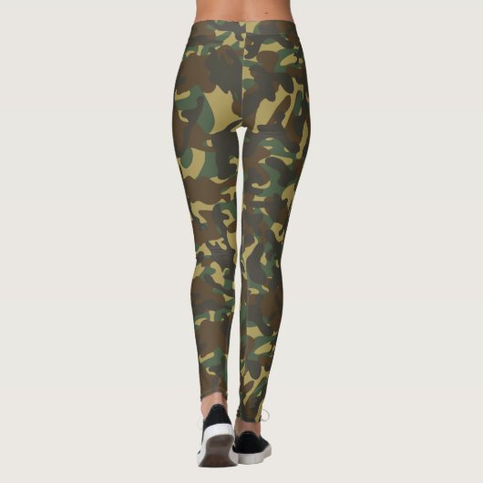Forest Camouflage Leggings (Achterkant)