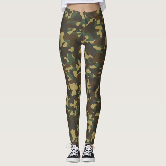 Forest Camouflage Leggings (Voorkant)