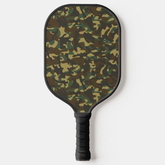 Forest Camouflage Pickleball Paddle (Voorkant)