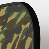 Forest Camouflage Pickleball Paddle (Links Detail)