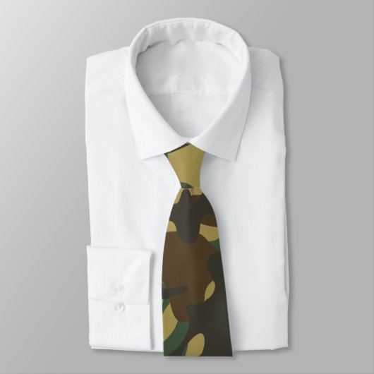 Forest Camouflage Stropdas (Gebonden)