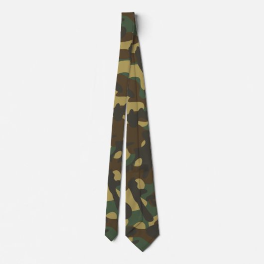 Forest Camouflage Stropdas (Achterkant)