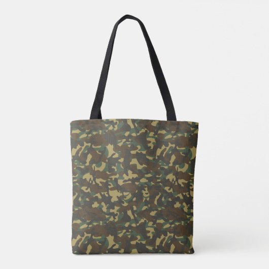 Forest Camouflage Tote Bag (Achterkant)