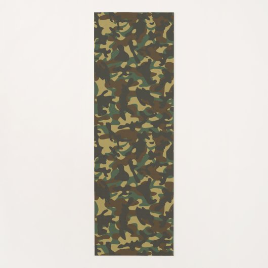 Forest Camouflage Yogamat (Voorkant)