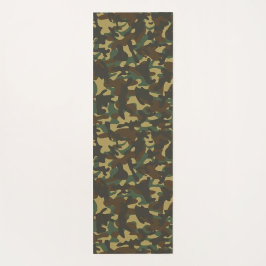 Forest Camouflage Yogamat (Achterkant)