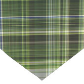 Forest Canopy Green Cream en Plaid Korte Tafelloper (Hoek)