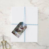 Forest Canyon (door Carl Blechen) Cadeaulabel (Met Touw)