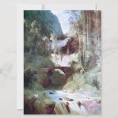 Forest Canyon (door Carl Blechen) Kaart (Voorkant)