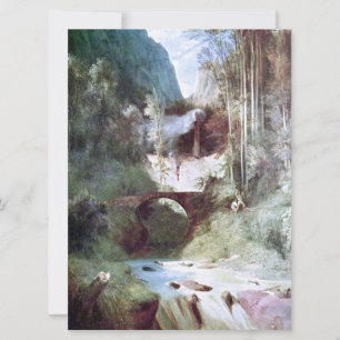 Forest Canyon (door Carl Blechen) Kaart