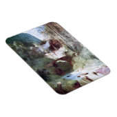 Forest Canyon (door Carl Blechen) Magneet (Rechterzijde)