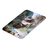 Forest Canyon (door Carl Blechen) Magneet (Linkerzijde)