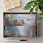 Forest Canyon (door Carl Blechen) Tissuepapier (Geschenk)