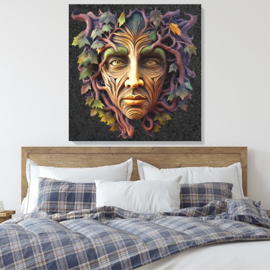 Forest Carving Canvas Art (Insitu (Slaapkamer))
