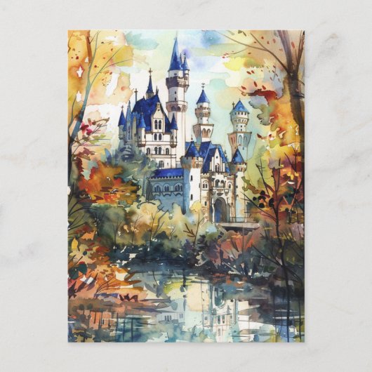 Forest Castle Briefkaart (Voorkant)