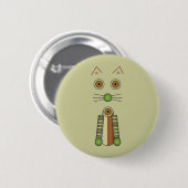 Forest Cat Ronde Button 5,7 Cm (Voorkant /achterkant)