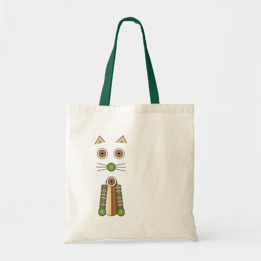 Forest Cat Tote Bag (Voorkant)