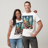 Forest Cheer: The Nutty Tree Trimmers T-shirt (Unisex)