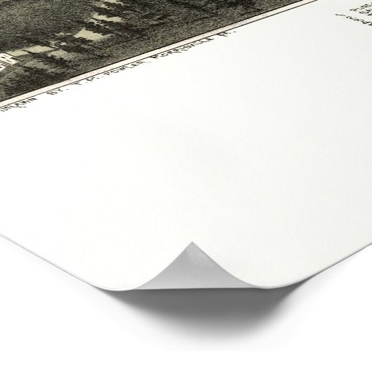 Forest City, PA Panoramic Map - 1889 Poster (Hoek)