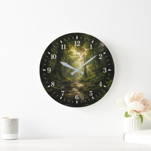 Forest Clock 2026 Version Grote Klok (Huis)