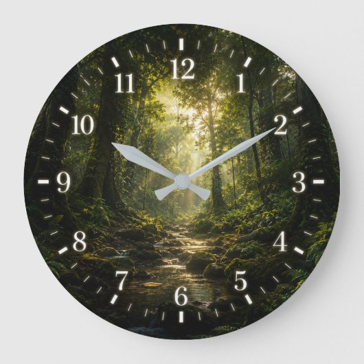 Forest Clock 2026 Version Grote Klok (Voorkant)